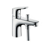 Hansgrohe Focus E2 Monotrou Single Lever Bath Shower Mixer - Indesign