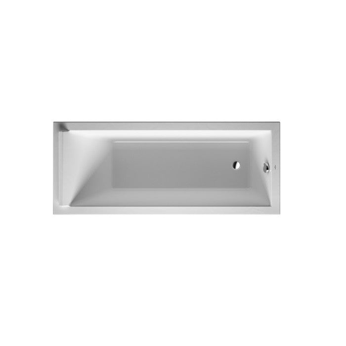 Duravit Starck 3 Single-Ended Inset Bath With Support Feet - Indesign