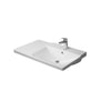 Duravit P3 Comforts Right Handed Asymmetric Furniture Washbasin - Indesign