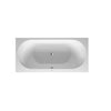 Duravit Darling New Inset Bath With Support Feet 1900 x 900 mm - Indesign
