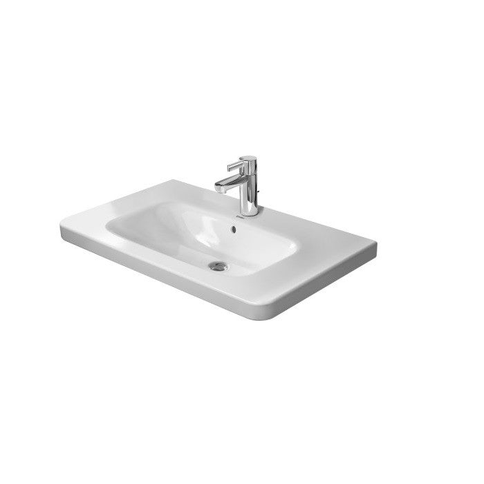 Duravit P3 Comforts Left Handed Asymmetric Furniture Washbasin - Indesign