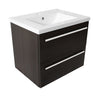 Pace 600 Wall Mounted Two Drawer Unit & Basin - Indesign