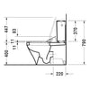 Duravit Durastyle Close-Coupled SensoWash® Slim Toilet - Indesign
