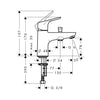 Hansgrohe Focus E2 Monotrou Single Lever Bath Shower Mixer - Indesign